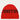CHRETIEN BEANIE IN RIBBED WOOL RED