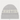 CHRETIEN BEANIE IN RIBBED WOOL GREY
